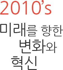 2010s 미래를 향한 변화와 혁신